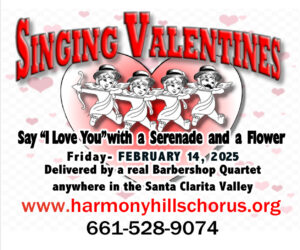 2025 Singing Valentine Information